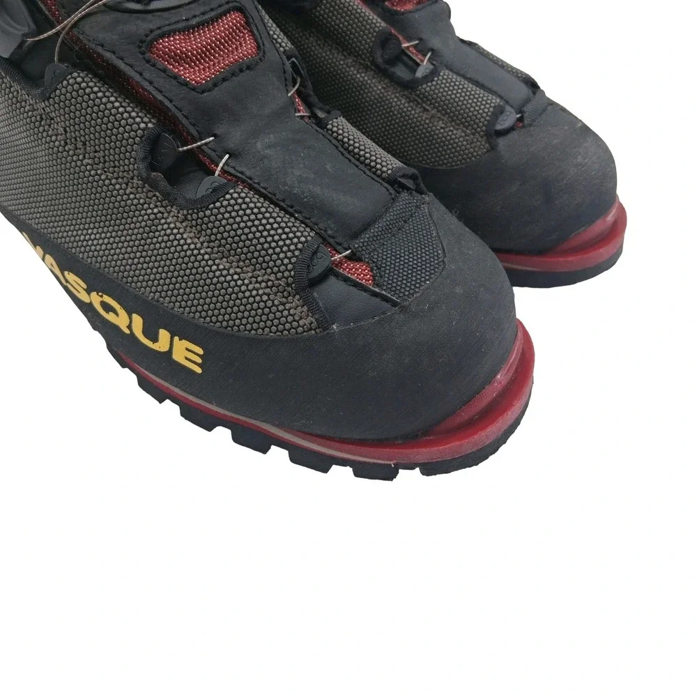 Vasque Mountain Boots Mens Size 9 Gray Leather Vibram Waterproof Hiking Ankle